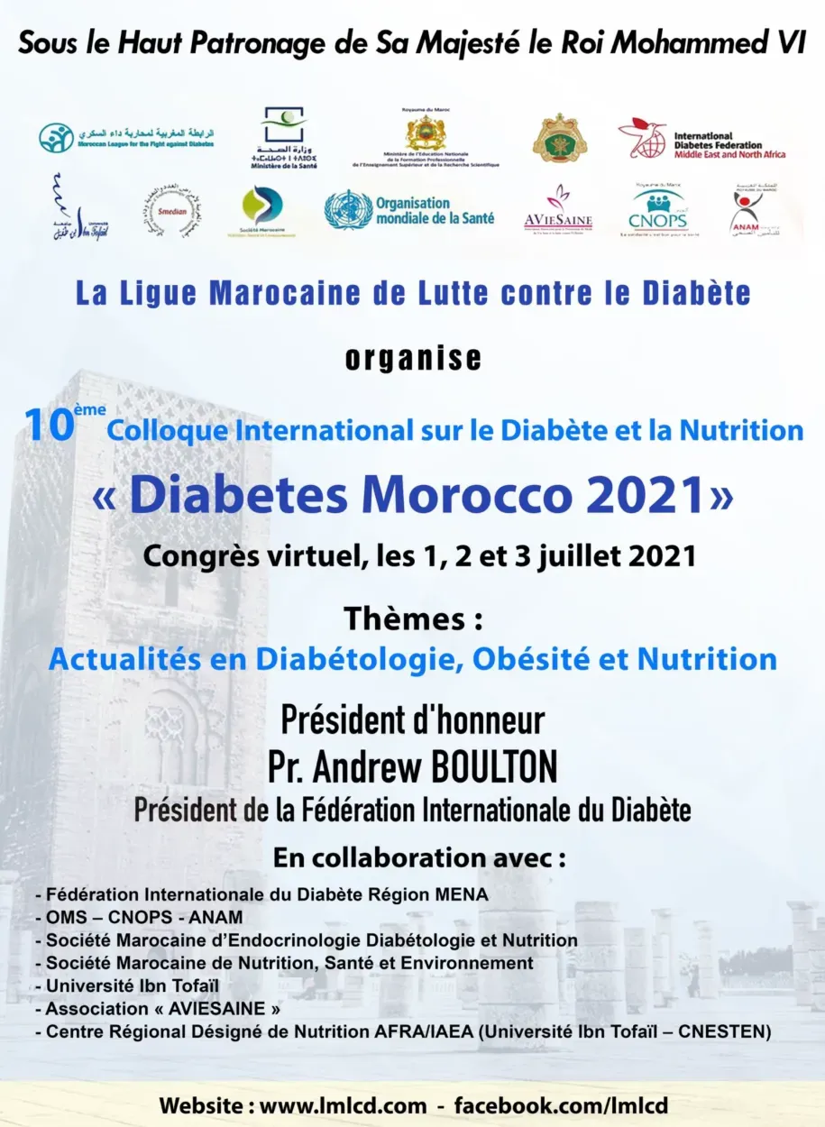 10ème Colloque International sur le Diabète et la Nutrition