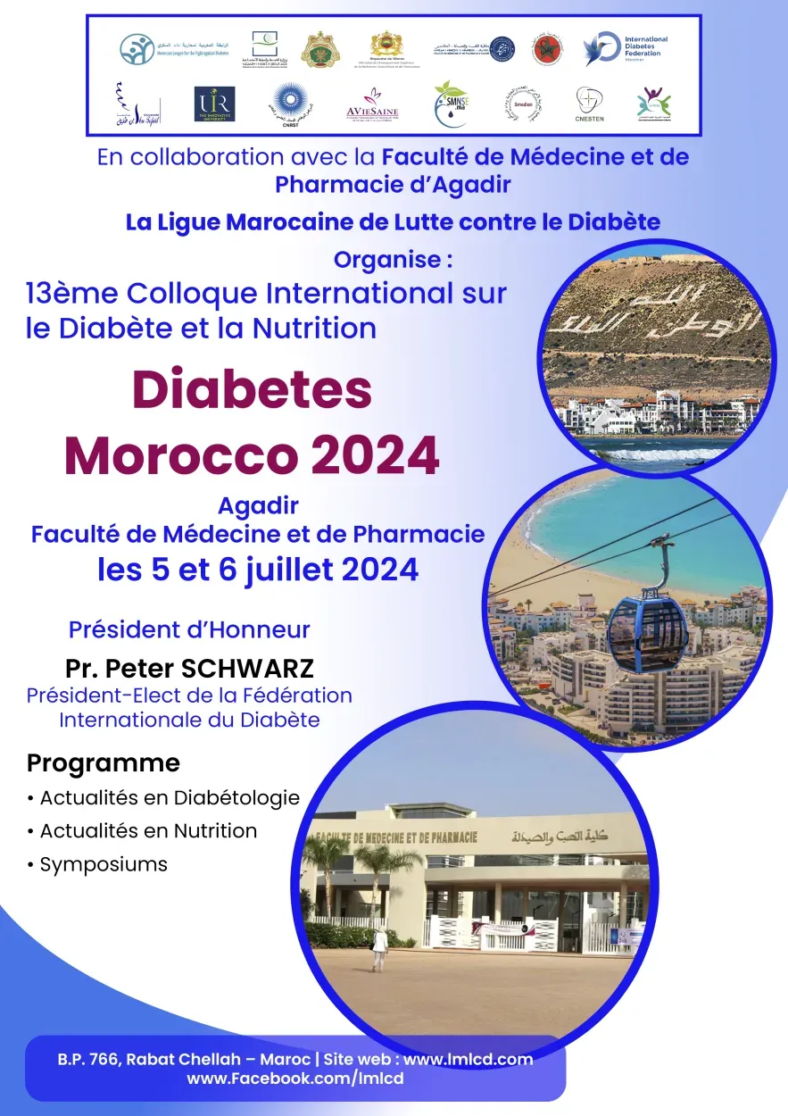 13ème Colloque International sur le Diabète et la Nutrition
