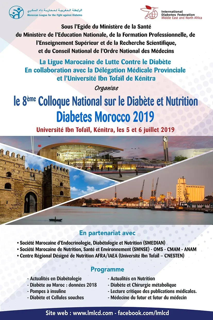 8ème Colloque International sur le Diabète et la Nutrition