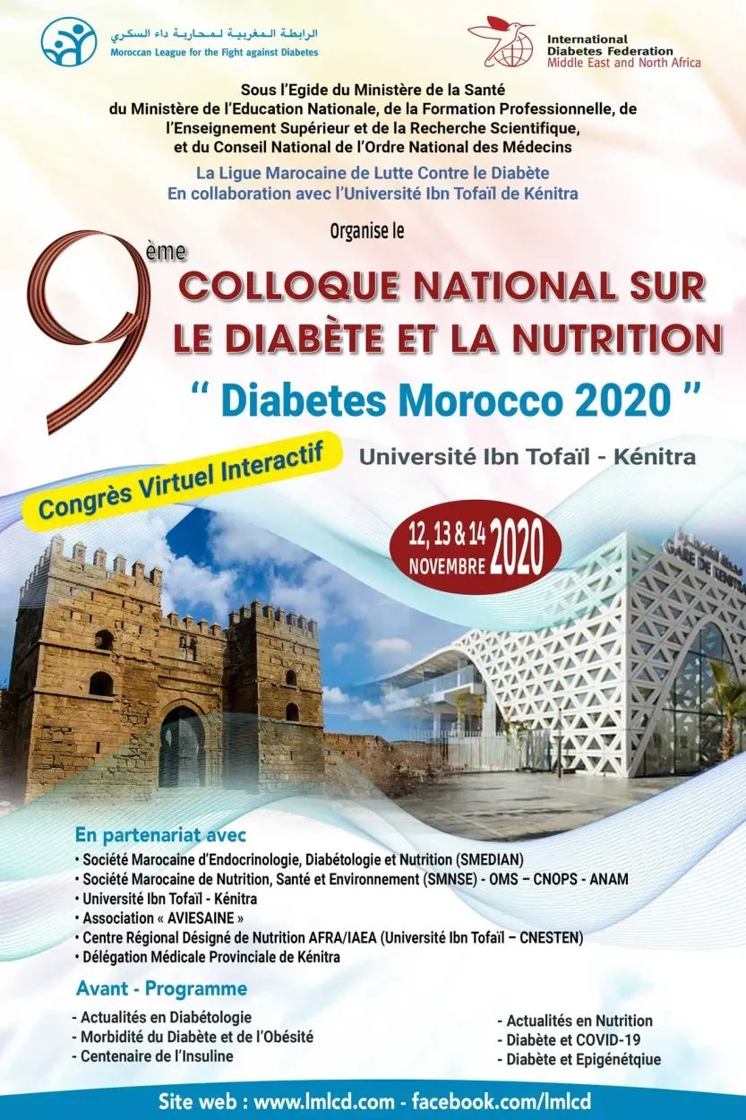 9ème Colloque International sur le Diabète et la Nutrition