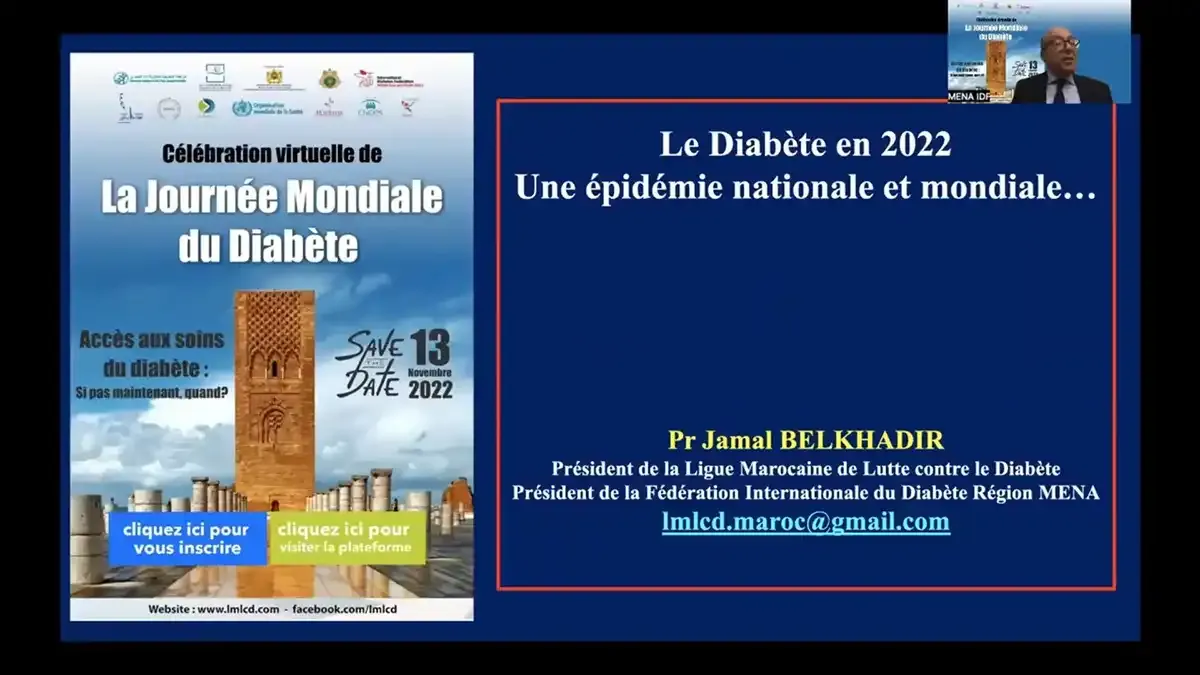 La situation du diabète au Maroc et dans le monde