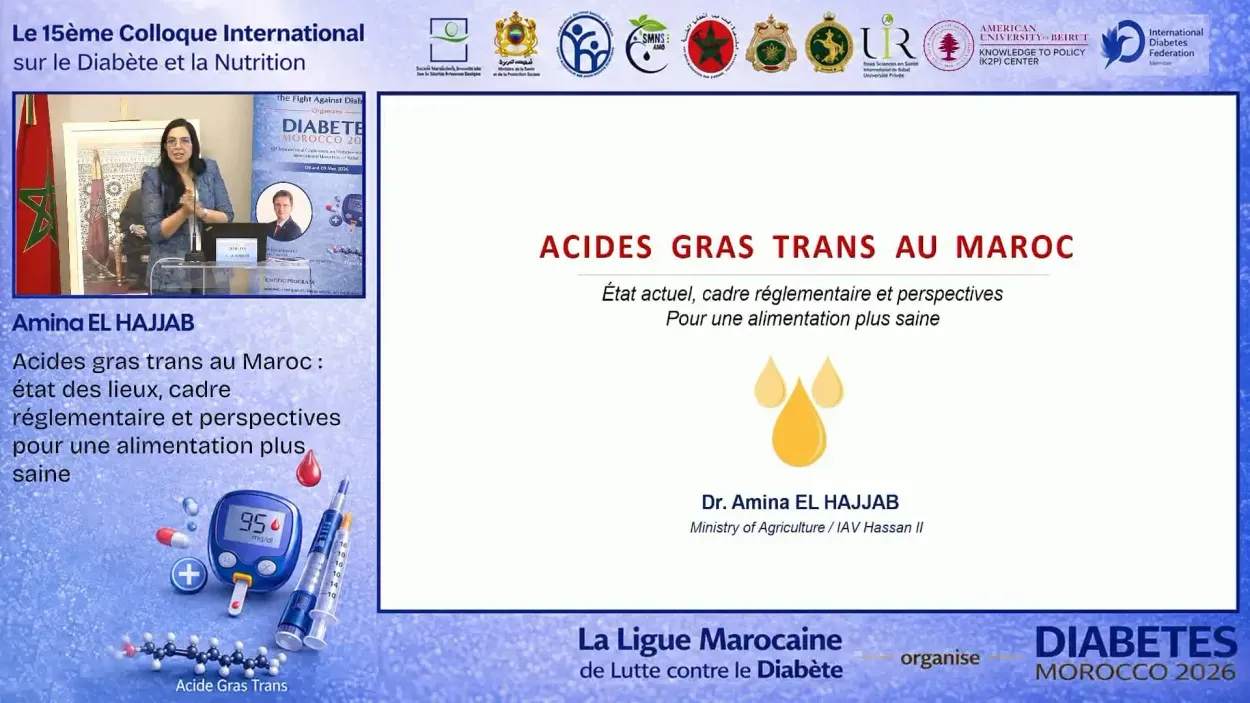 Acides gras trans au Maroc : état des lieux, cadre réglementaire et perspectives pour une alimentation plus saine