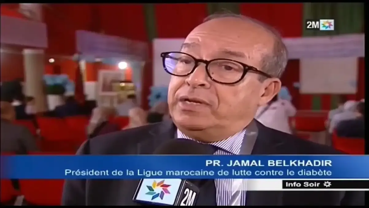 Célébration de la Journée Mondiale du Diabète à Laâyoune sur la chaîne ''2M''