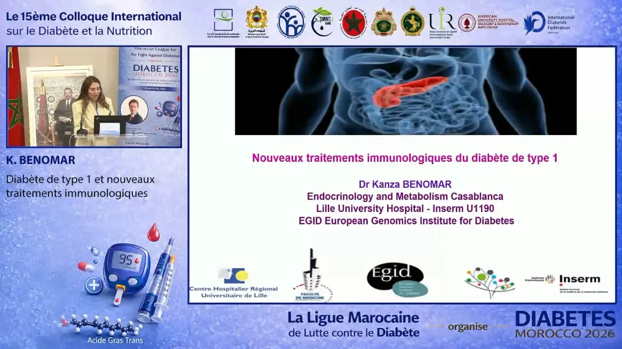 Diabète de type 1 et nouveaux traitements immunologiques.
