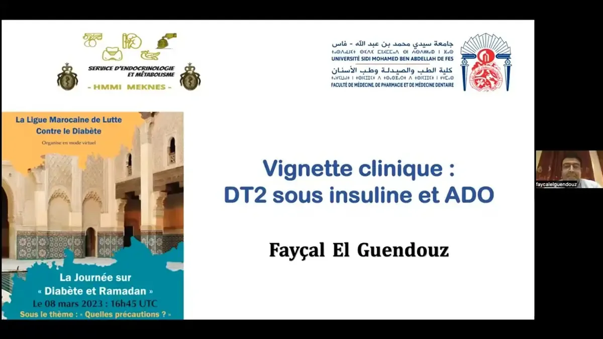 Diabète de type 2 sous insuline et ADO