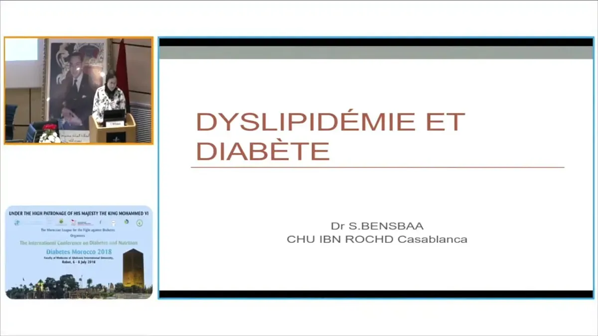 Diabète et dyslipidémie.