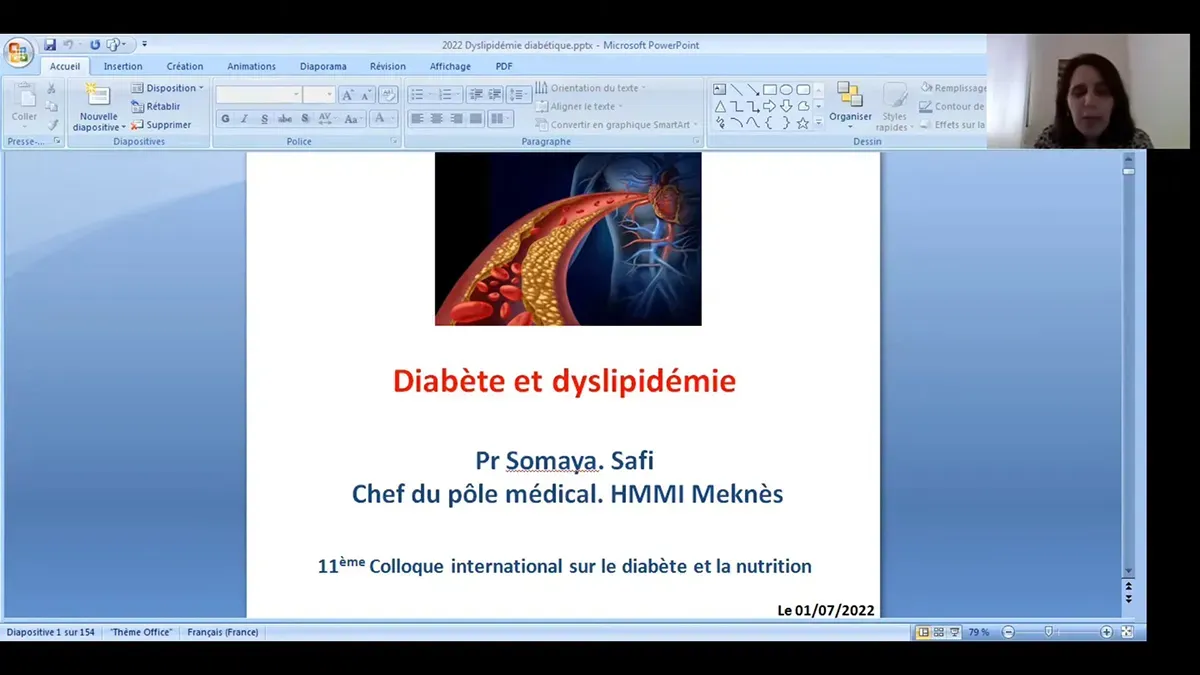 Diabète et dyslipidémie.