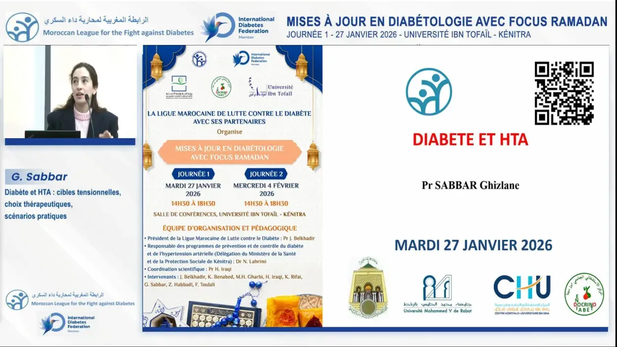 Diabète et HTA : cibles tensionnelles, choix thérapeutiques, scénarios pratiques