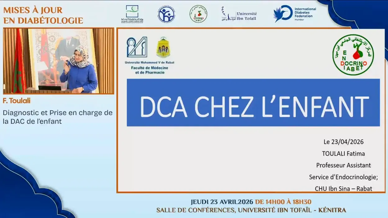 Diagnostic et Prise en charge de la DAC de l’enfant