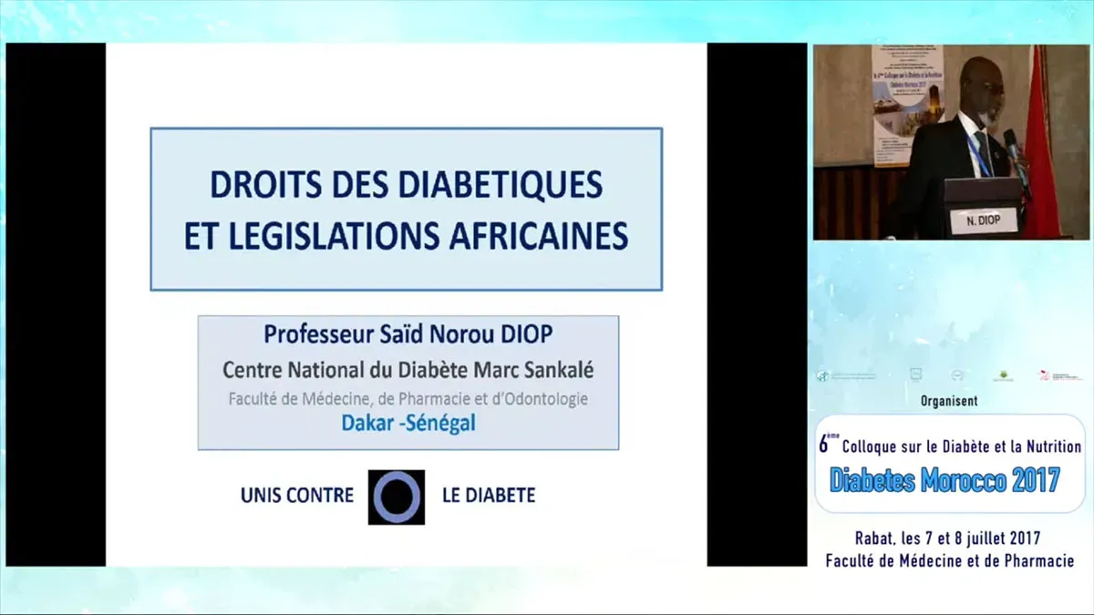 Droit des diabétiques dans les législations Africaines