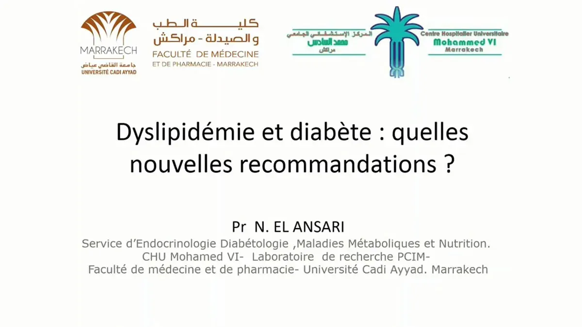 Dyslipidémie et diabète : Les nouvelles recommandations