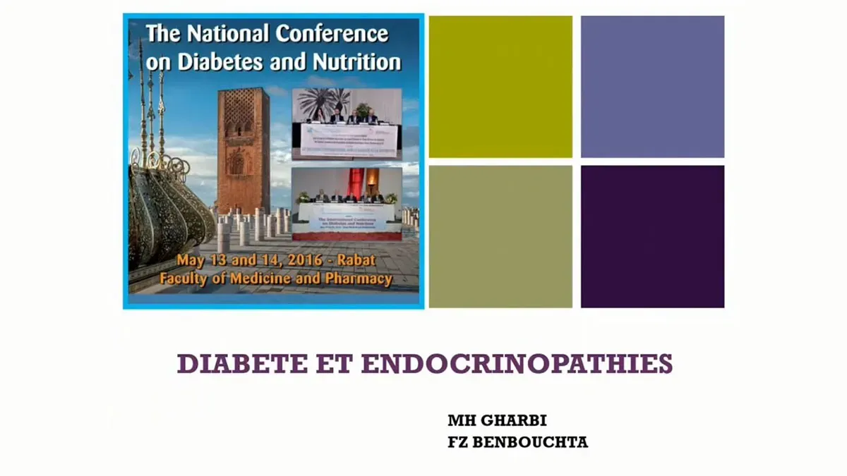 Endocrinopathies et diabète.