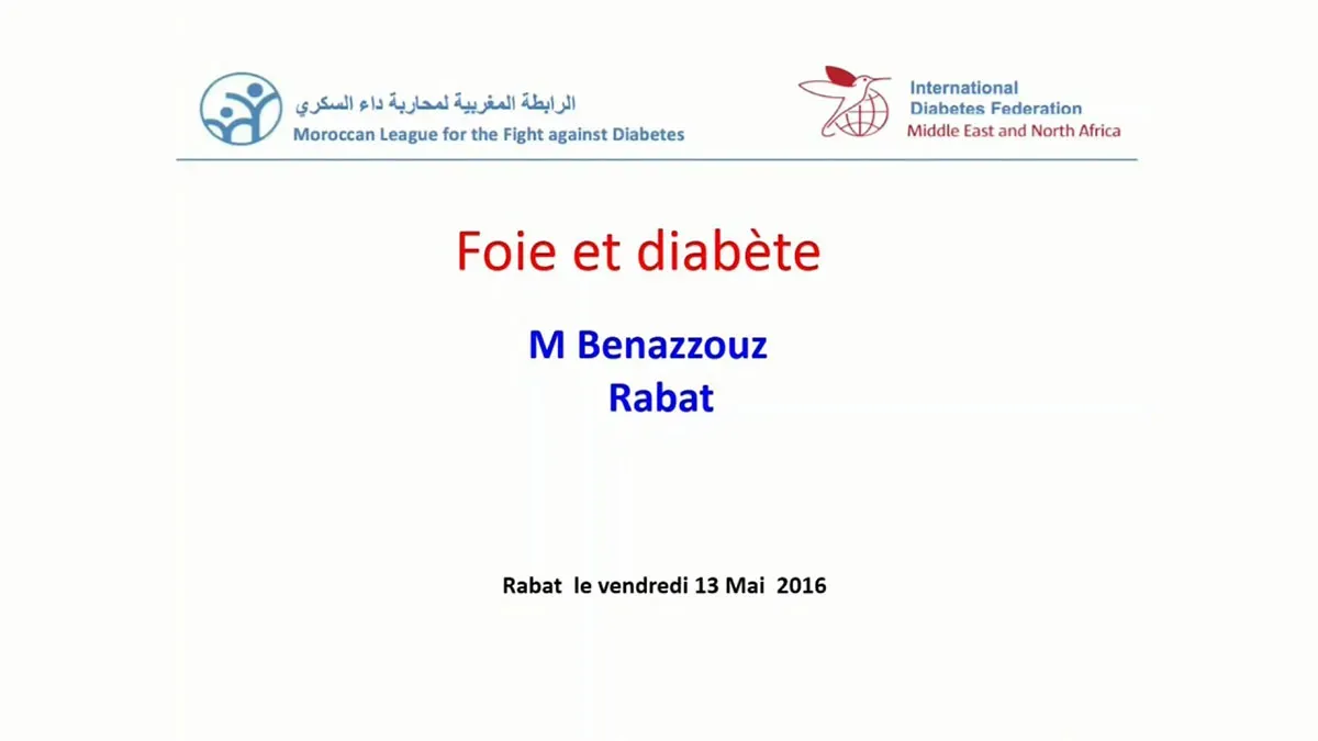 Foie et diabète.