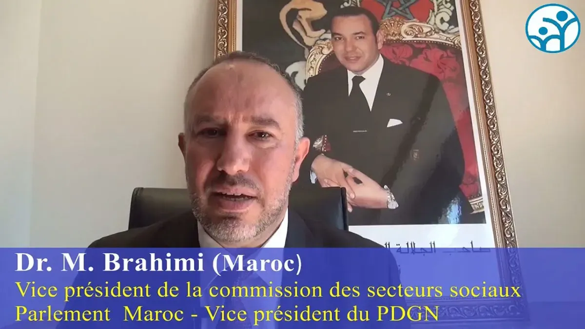 Interview : Dr. M. Brahimi (Rabat) - Vice président de la commission des secteurs sociaux Parlement Maroc