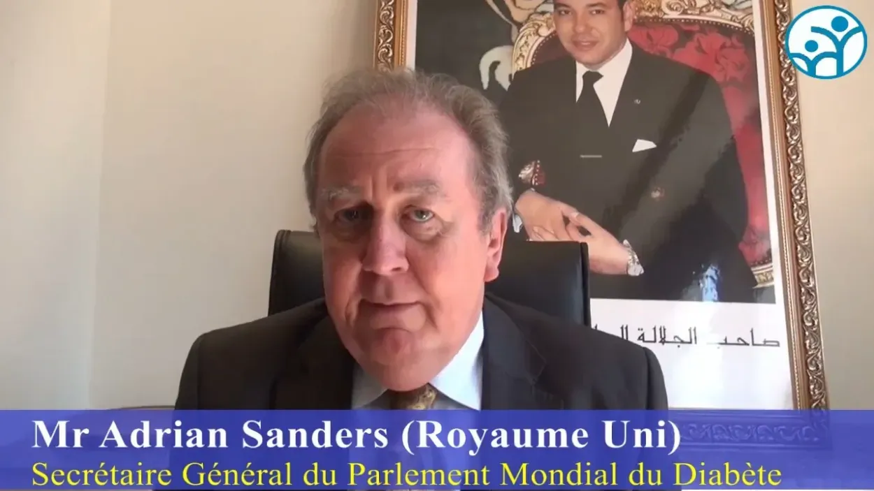 Interview : Mr. Adrian Sanders (Royaume Uni) - Secrétaire Général du Parlement Mondial du Diabète