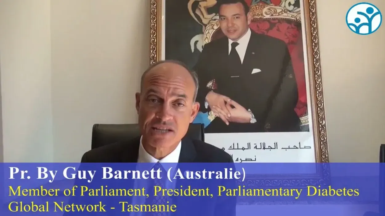 Interview : Pr. Guy Barnett (Tasmanie) - Member of Parliament, President,Parliamentary Diabetes Global Network
