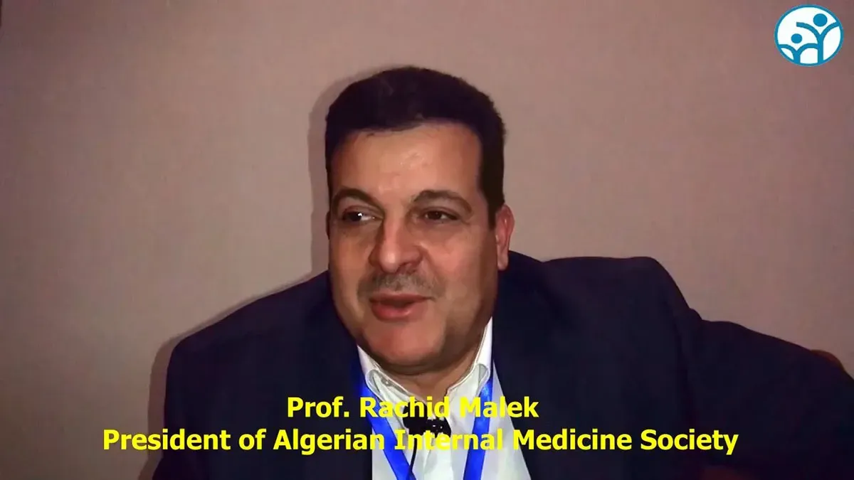 Interview : Pr. Rachid Malek - Interview - Algerian of Internal Medicine Society (Algeria)