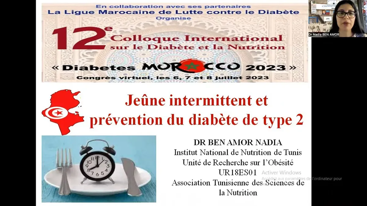 Jeune intermittent et prévention du diabète de type 2