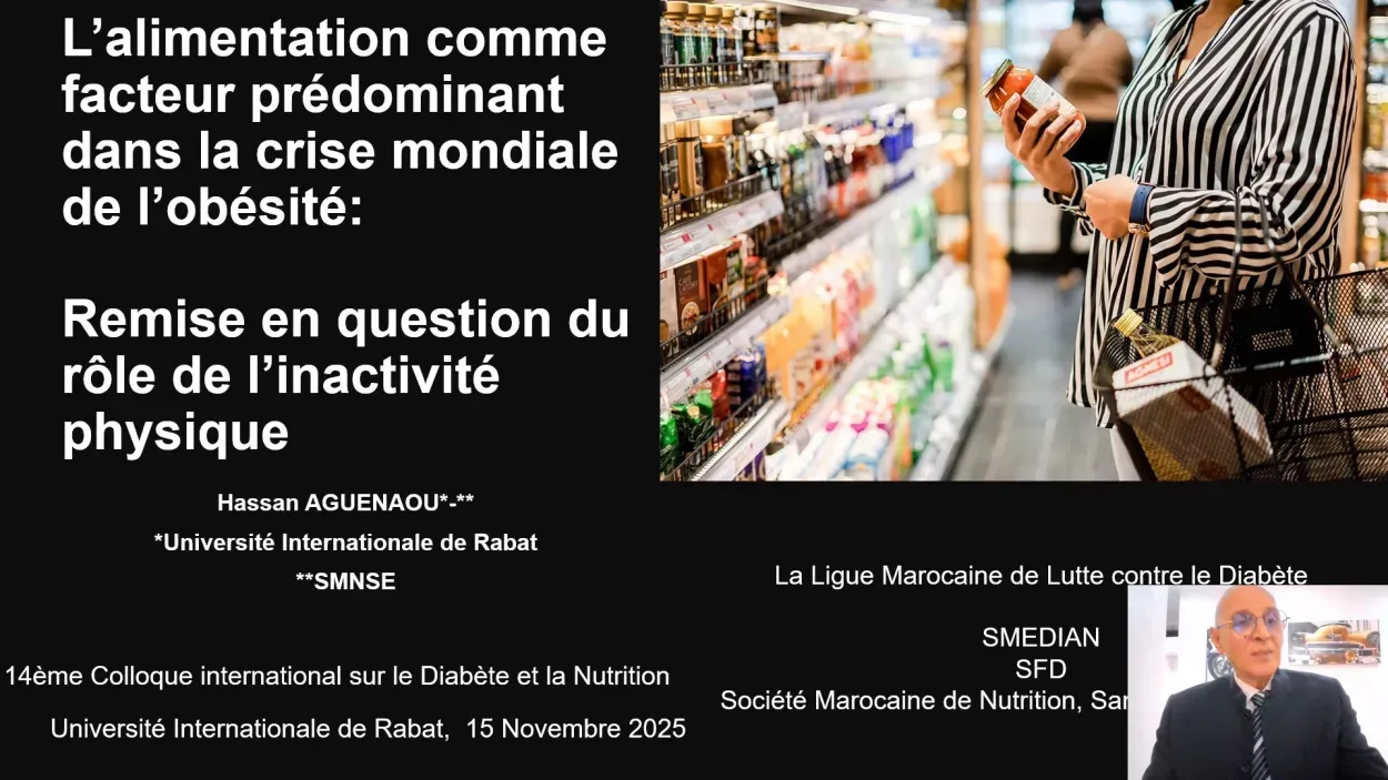 L’alimentation comme facteur prédominant dans la crise mondiale de l’obésité : remise en question du rôle de l’inactivité physique