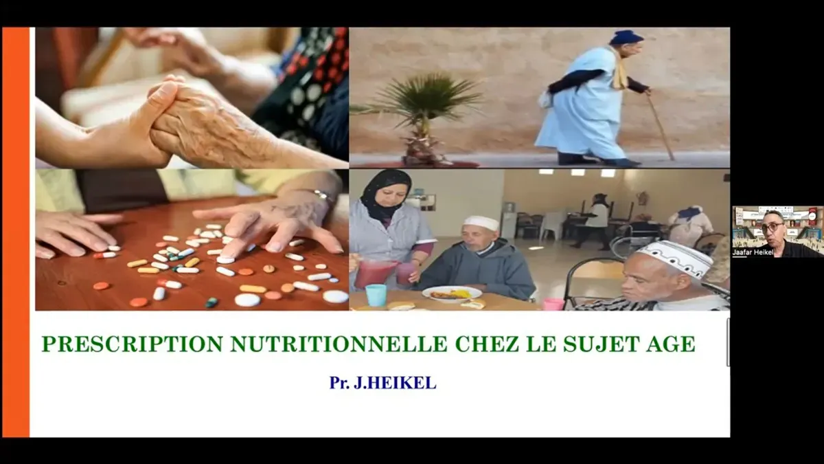 Le diabète chez les sujets âgés : enjeux nutritionnels.