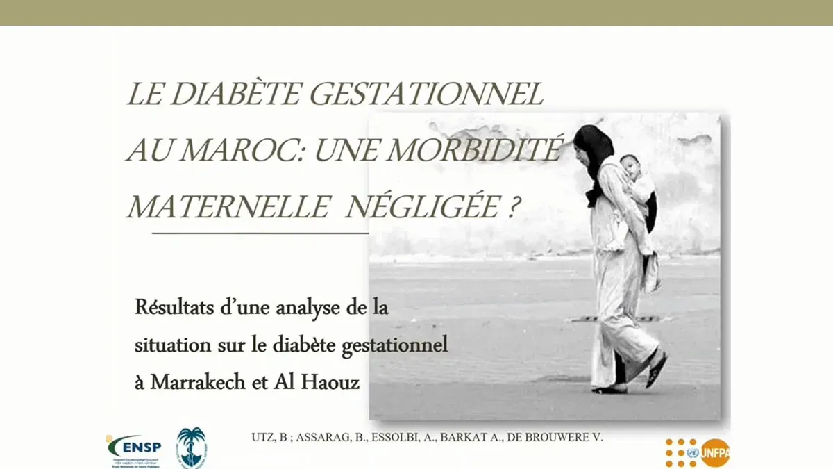 Le diabète gestationnel au Maroc: Une morbidité maternelle négligée ?