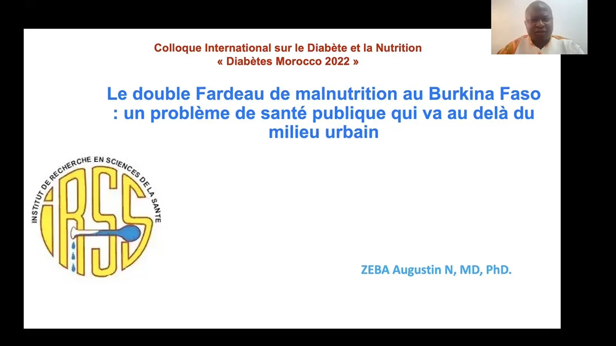 Le double fardeau de malnutrition au Burkina Faso : un problème de santé publique qui va au-delà du milieu urbain.