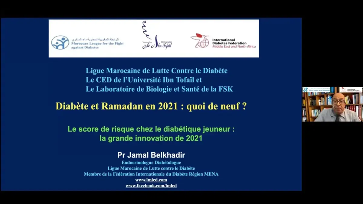 Le score de risque chez le diabétique jeuneur : la grande innovation de 2021