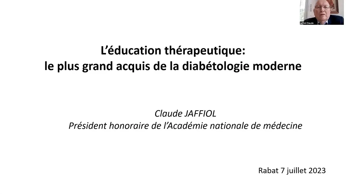 L’éducation thérapeutique n’est-elle pas le plus grand acquis de la diabétologie moderne ?