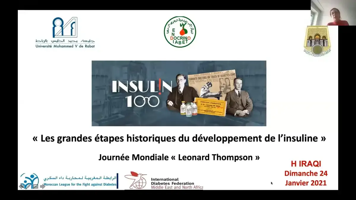 Les grandes étapes historiques du développement de l’insuline.
