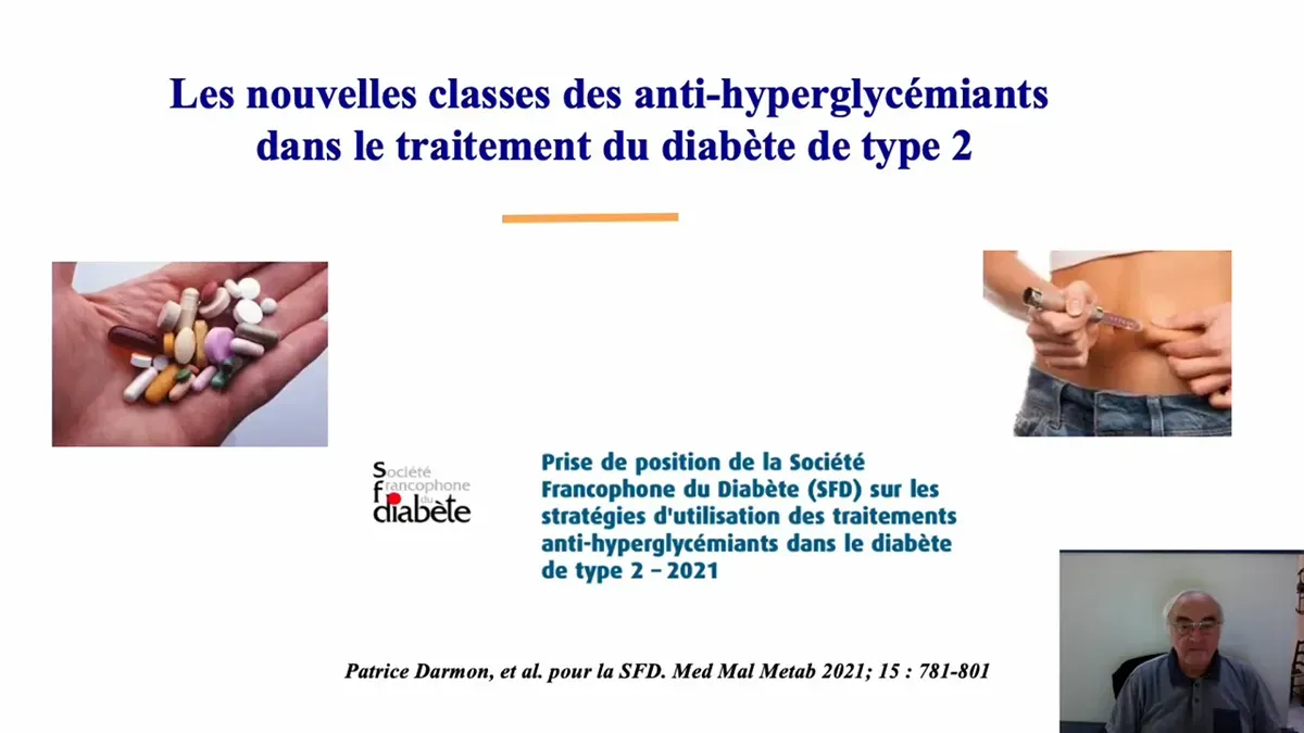 Les nouvelles classes thérapeutiques du diabète de type 2.