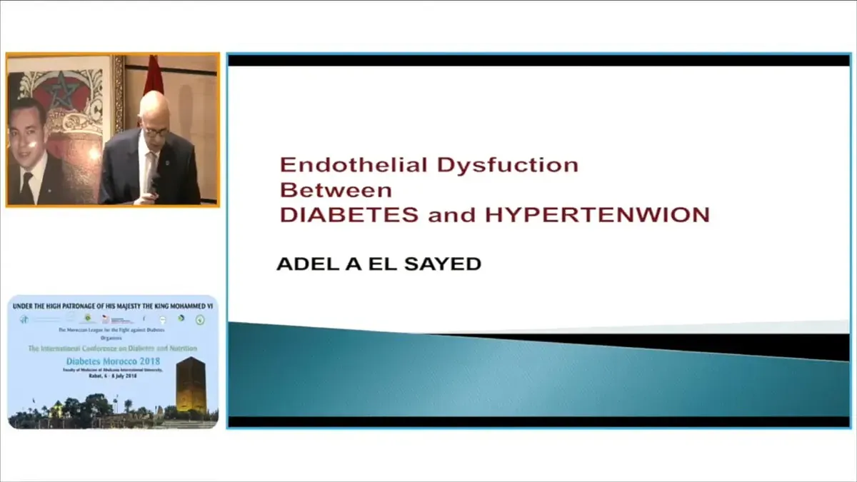 L’hyperglycémie entraine elle plus d’atteinte endothéliale que l’HTA?