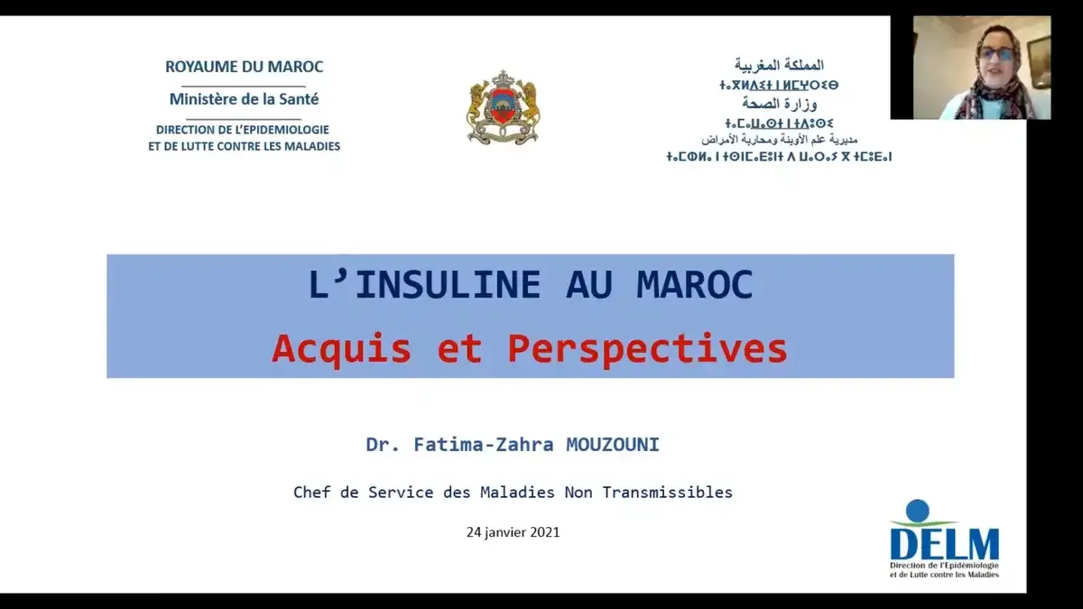 L’insuline au Maroc : acquis et perspectives.