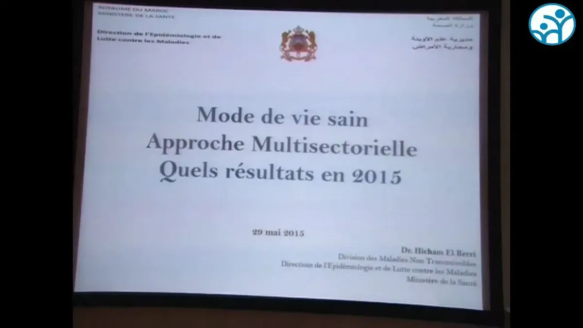 Mode de vie sain : Approche partenariale du Ministère de la Santé. Quels résultats en 2015 ?