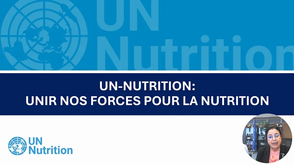 Nutrition et développement durable : les priorités de l’UNnutrition en 2025