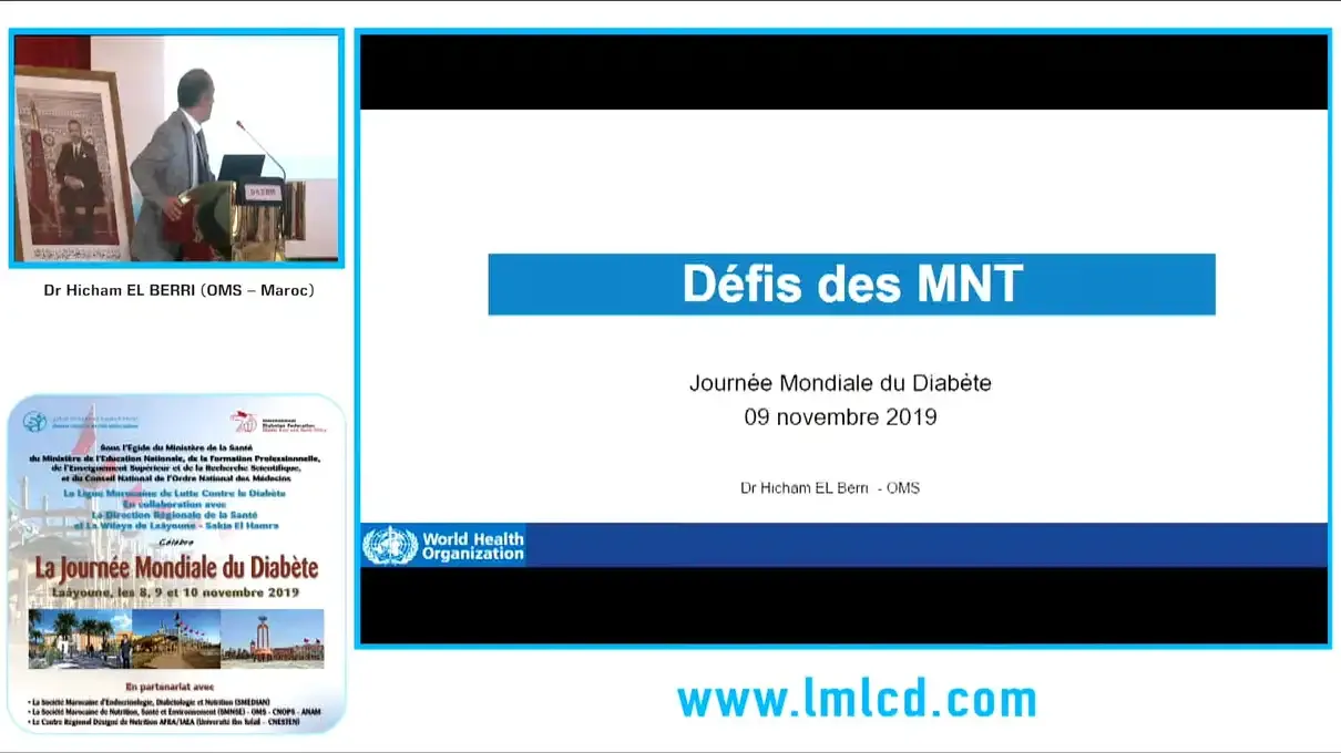 OMS et lutte contre le Diabète et les MNT : Un défi mondial