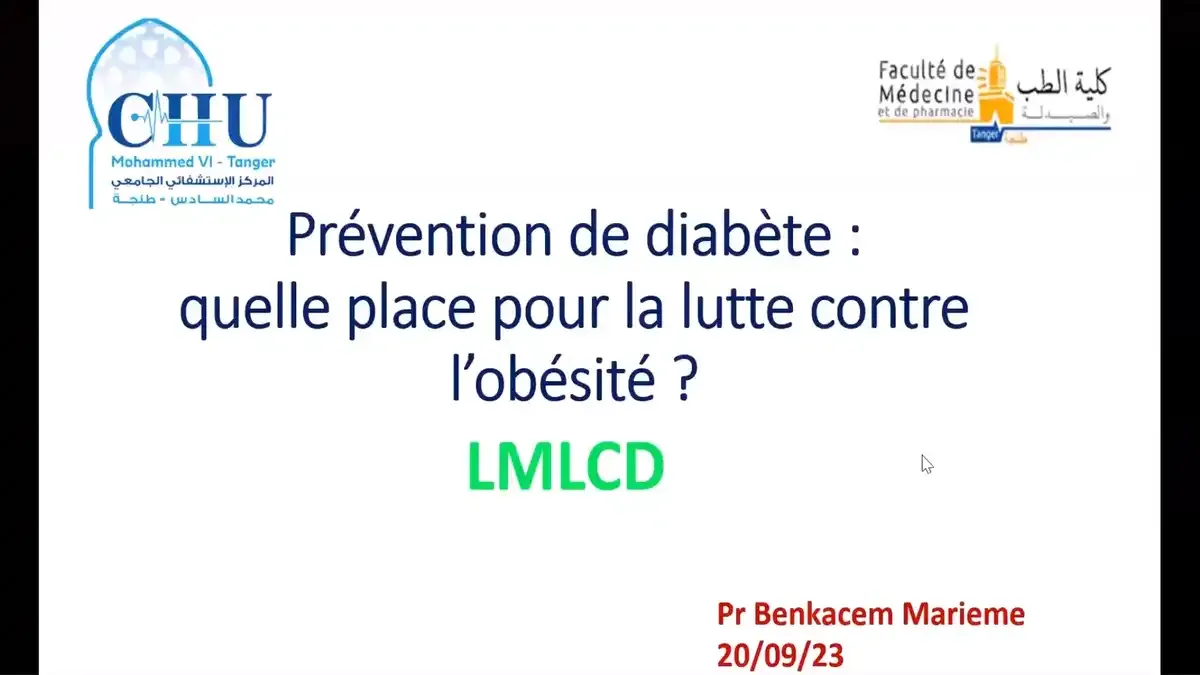Peut-on prévenir le diabète ? : Quelle place pour la lutte contre l'obésité ?