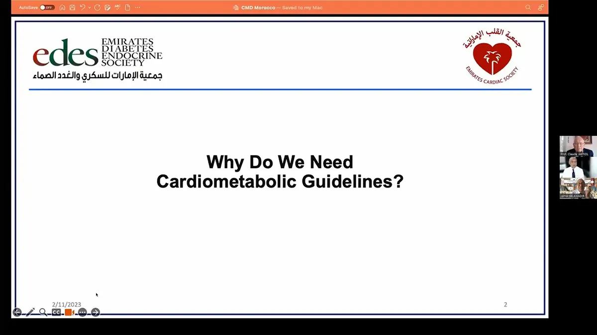 Pourquoi des guidelines cardio-métaboliques sont importants?