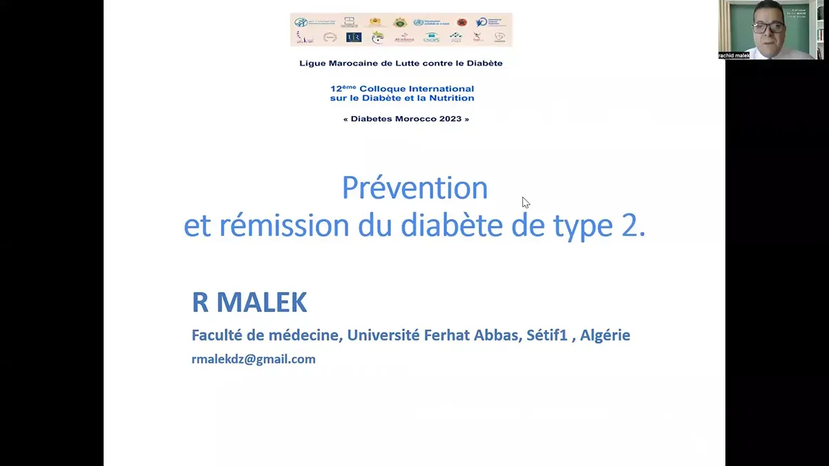 Prévention et rémission du diabète de type 2.