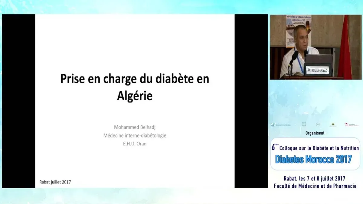 Prise en charge du Diabète en Algérie