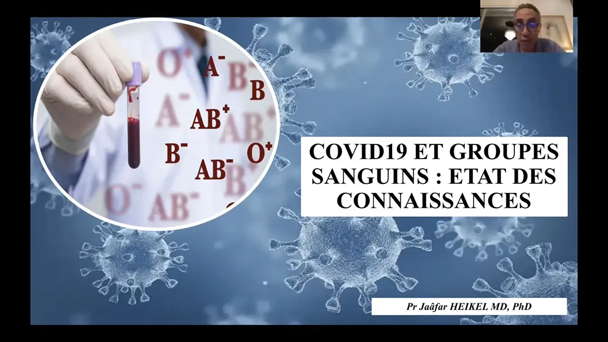 Relation entre la distribution des groupes sanguins ABO et les caractéristiques cliniques chez les patients atteints de COVID-19.