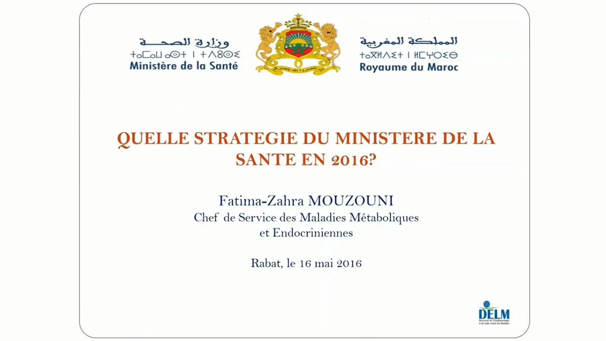 Rôle du Gouvernement : Quelle stratégie du Ministère de la Santé en 2016 ?