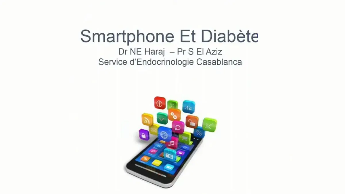 Smartphone et diabète.