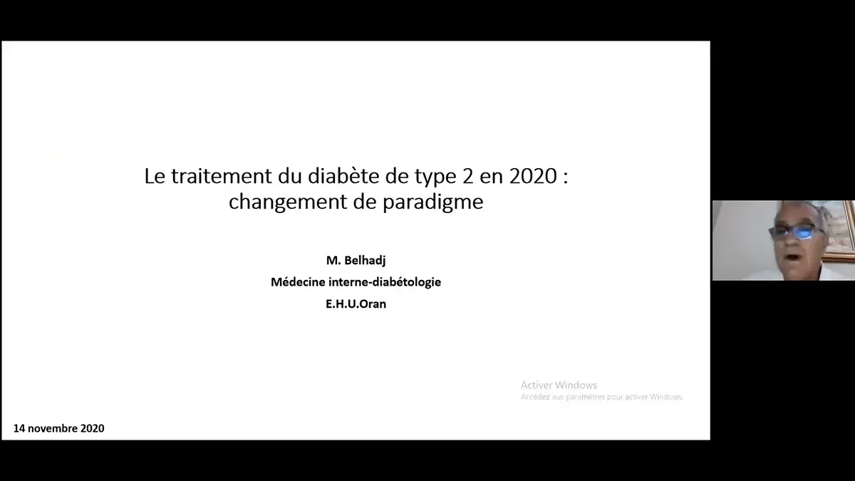 Stratégie thérapeutique du diabète de type 2 en 2020.