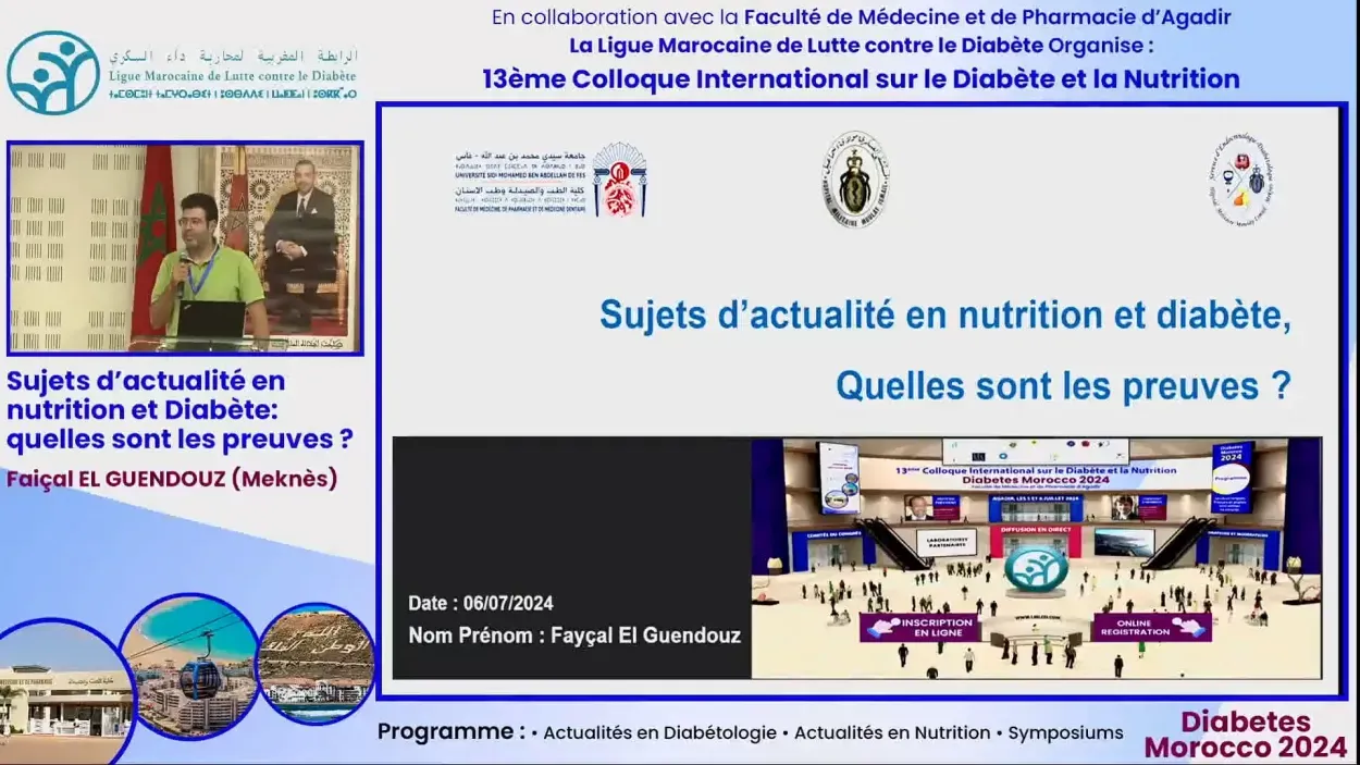 Sujets d'actualité en nutrition et Diabète: quelles sont les preuves ?