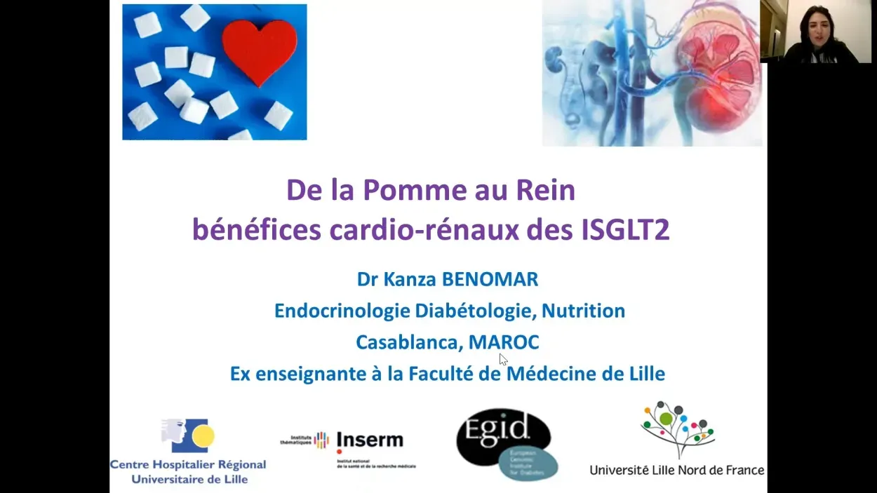 Symposium AstraZeneca : « De la Pomme au Rein: bénéfices cardio-rénaux des i-SGLT2 »