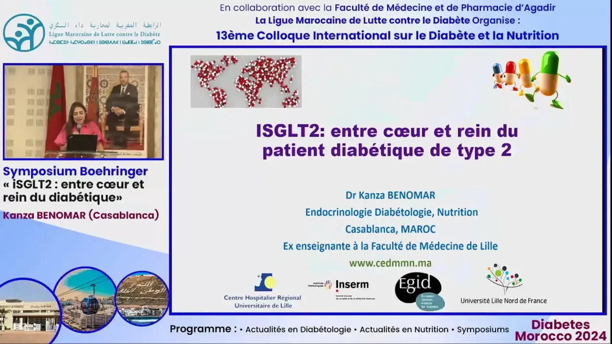 Symposium Boehringer : «Isglt2 : Entre cœur et rein du diabétique»
