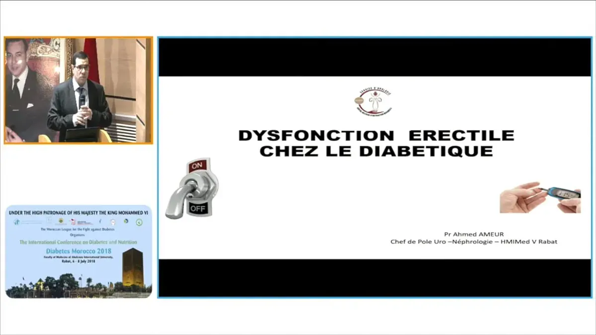 Symposium Lilly : La dysfonction érectile chez le diabétique