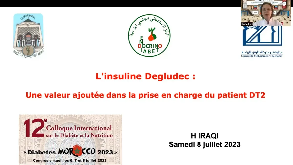 Symposium Novonordisk : « Insuline Degludec : Valeur ajoutée dans la prise en charge du diabète de type 2 ».