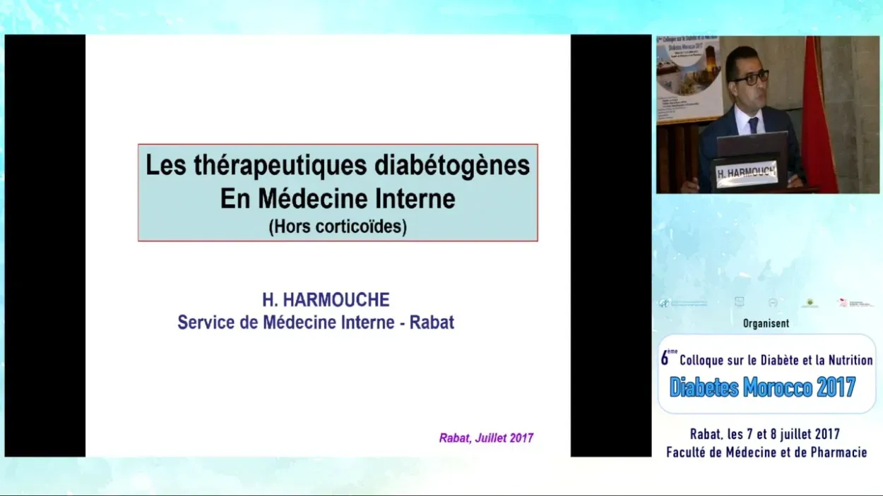 Thérapeutiques diabétogènes en Médecine interne