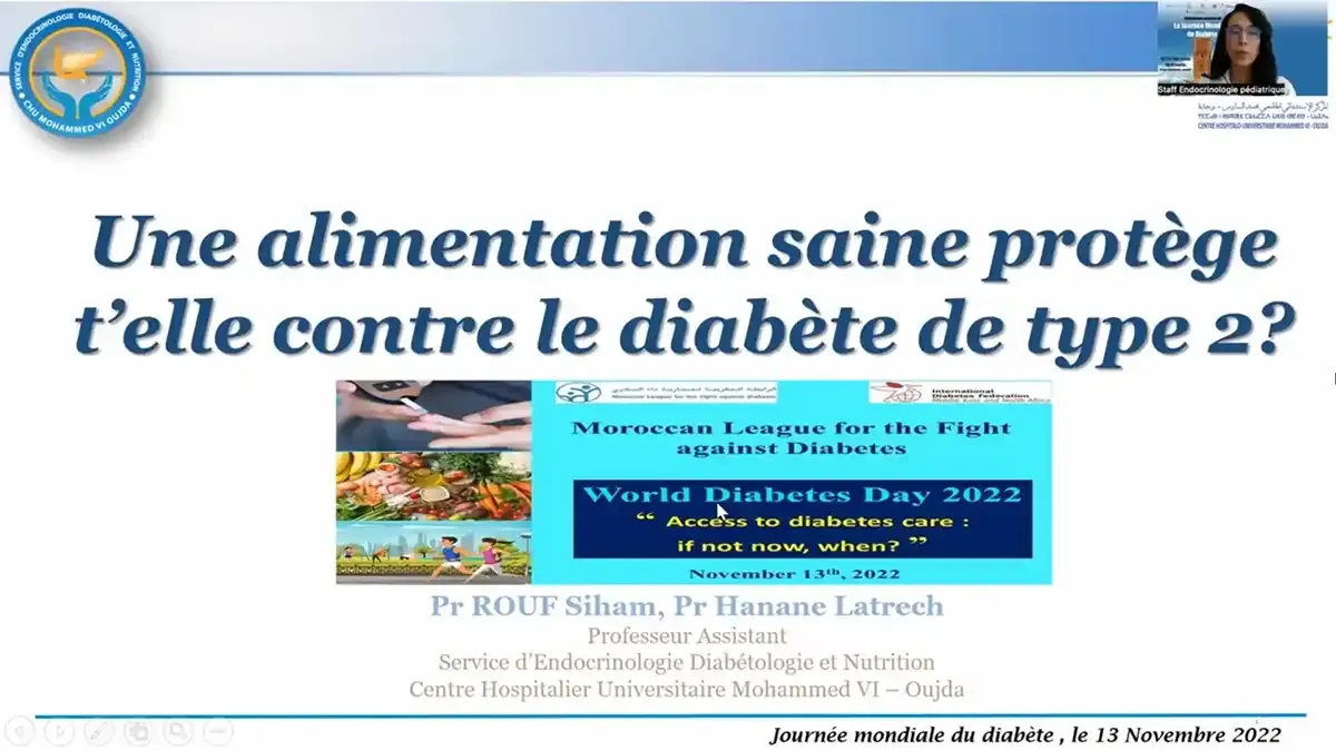 Une alimentation saine et équilibrée protège-elle contre le diabète ?